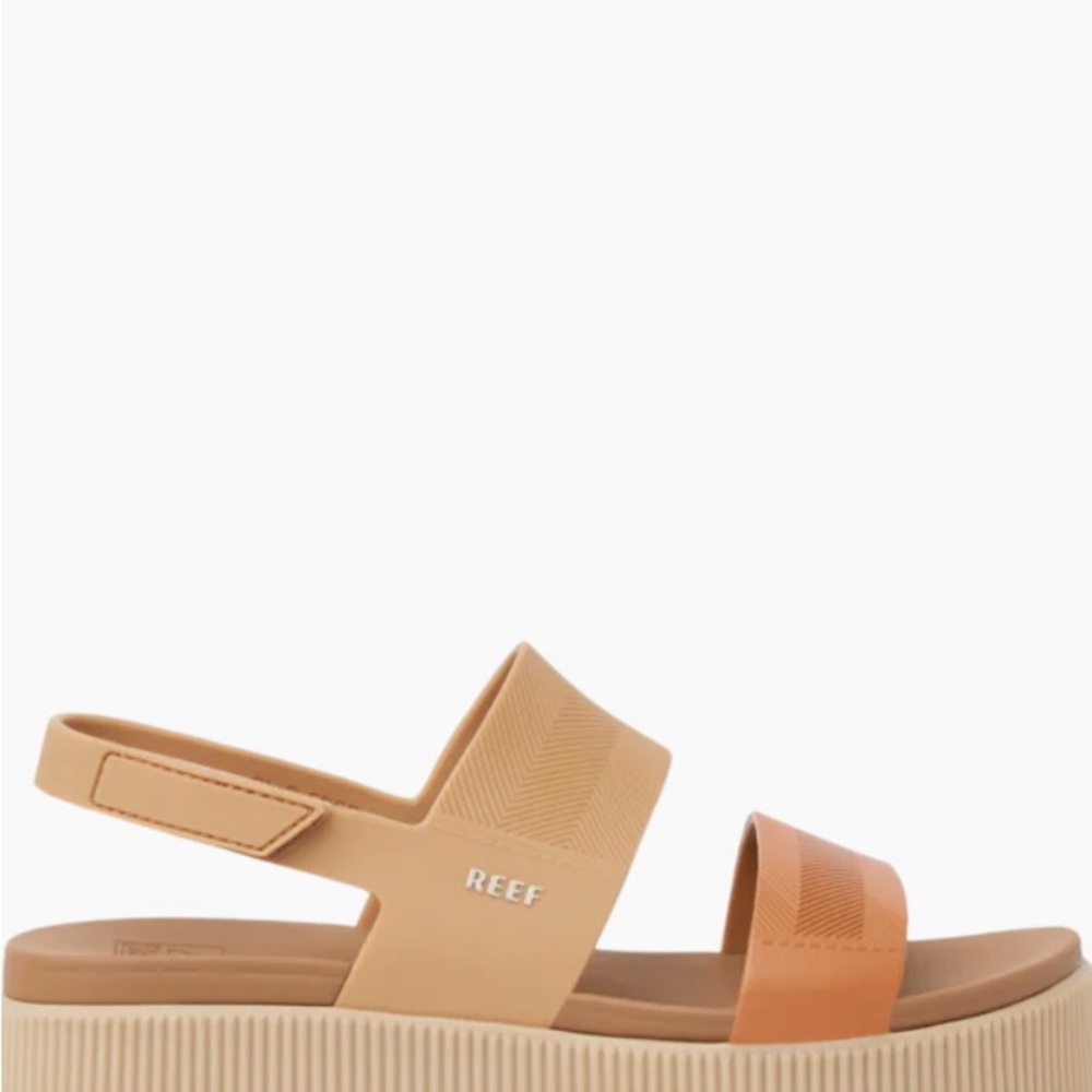 Reef Women's Sandals in Tan and Orange